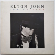 Elton John Ice On Fire EX Winyl Irl