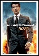 A2 PLAKAT FILM ŚWIAT TO ZA MAŁO, THE WORLD IS NOT ENOUGH, JAMES BOND (1999)