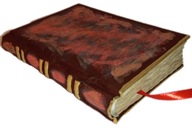 A6 Mini Księga 64k BRĄZOWY Notatnik 80g notes rekwizyt prezent