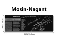 Mata podkładka do czyszczenia broni Mosin Nagant