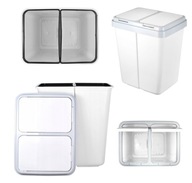 POJEMNIK 60L NA ODPADY KOSZ NA SMIECI KOSZE 2X30L DO SEGREGACJI ŚMIECI