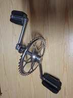 ROWER ROMET JUBILAT 2 KORBA PEDAŁY NAPĘD ORYGINAŁ PRL