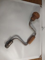 bardzo stara wiertarka ręczna po dziadku