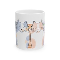 KUBEK DO BIURA PRACY KOTY CAT HIT VIRAL 2 STRONY