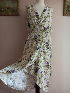 OASIS SUKIENKA kopertowa z kieszeniami ptaki 38