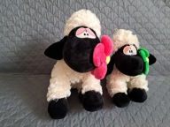 Maskotki 2szt Owce Pluszak Owieczki 32 i 24cm F1