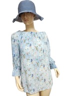 WŁOSKA BLUZKA hiszpanka kwiatki łączka 36/38