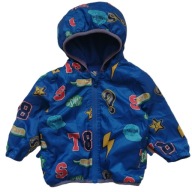 MOTHERCARE kurtka wiatrówka na polarze 68cm