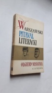 WARSZAWSKI PITAVAL LITERACKI - Olgierd Missuna