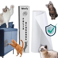 FOLIA OCHRONNA PRZECIW DRAPANIU NA MEBLE GRUBA SAMOPRZYLEPNA 300x45cm