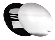 Emblemat silikonowy znaczek 55mm do SEAT 5,5cm na kołpaki dekielki 54cm