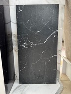 Czarny Kamień 120X60 Gres STRUKTURA Marmur ŻYŁKI