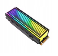 Radiator 5V 3pin ARGB SSD M.2 2280 – aluminiowy cooler z RGB LED do PC
