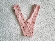 Cool Club rajstopy różowe w kwiatki nowe roz 134-140