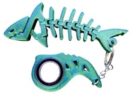 Brelok do Kluczy Rekinek KEYRAMBIT KEYSPINNER karambit - Blue Lagoon