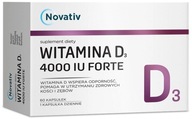 Novativ Witamina D3 4000 IU Forte 60 kapsułek
