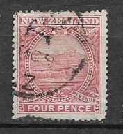 Nowa Zelandia J680 wodospad flora SG252 19funtów