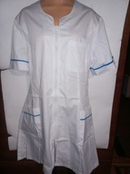 Fartuch lekarski Bolmarq L 40 42 medyczny pielęgniarski na suwak