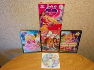 Barbie 5 płyt DVD PL: Diamentowy Pałac Collection Pamiętniki Piosenkarka +