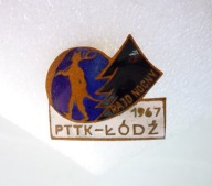 RAJD PTTK ŁÓDŹ RAJD NOCNY 1967