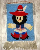 Kultowe DOBRANOCKI z PRL : ROZBÓJNIK RUMCAJS : MAKATKA na ścianę