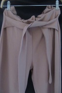 SPODNIE ELEGANCKIE Z PASKIEM ROZM M/L