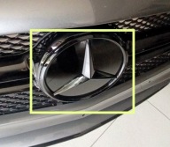 GWIAZDA CZARNY POŁYSK W GRILL MERCEDES C257 CLS PIĘKNA