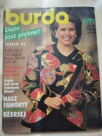 Burda duże jest piękne plus vintage 3/1992 szycie