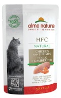 Almo Nature HFC Natural kurczak i krewetki kot 55g
