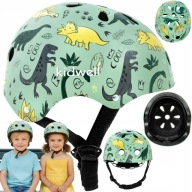 KASK NA ROWER ROLKI HULAJNOGĘ DLA DZIECI ORZESZEK BMX REGULOWANY 48-52