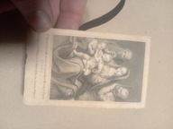 Stary Święty Obrazek Matka Boża