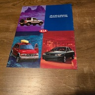 KIA Sportage Sephia 2000 USA prospekt folder