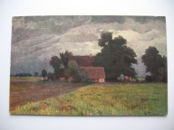 ZAGINIONY ŚWIAT STARE WRZOSOWISKO CHŁOPSKA CHATA przedwojenna POCZTÓWKA