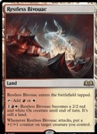 MTG 2x Restless Bivouac Rare WOE