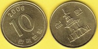 KOREA 10 WON 2006 r.