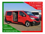 Renault Trafic L2H1 2.0dCi/120KM KLIMA NAWIGACJA CZUJNIKI KAMERA