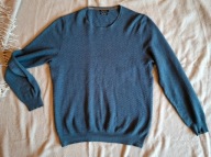 Sweter męski z bawełny i kaszmiru roz. L