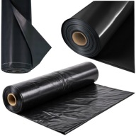 FOLIA IZOLACYJNA BUDOWLANA OCHRONNA ZABEZPIECZAJĄCA 100M 5X20 TYP200 CZARNA