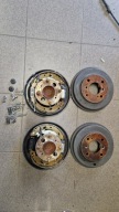Kompletny układ hamulcowy - oś tylna - Ford Fiesta MK7 (-2008-2018)