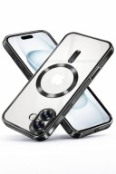 Etui MagSafe do iPhone 16 przezroczyste case plecki ochrona premiu