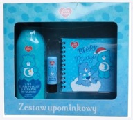 CARE BEARS Zestaw upominkowy TROSKLIWE MISIE żel + pomadka + notes