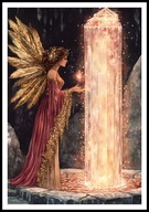 A2 PLAKAT OBRAZ ANIOŁ, PLAKAT Z ANIOŁEM, ANIELSKIE SKRZYDŁA, ANIELICA NR 43