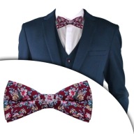 Pako Jeans Muszka Elegancka muszka uroczystość impreza wesele wielokolorowy