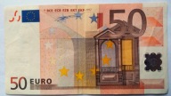 Banknot 50 euro 2002 seria T (Irlandia)