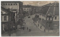 G25 Białystok Nikolaistrasse Powóz 1916 Restauracja zabudowa rzadka !