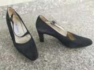 PACO HERRERO nr 36,5-37 eleganckie czółenka skóra