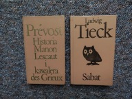PREVOST TIECK-HISTORIA MANON + SABAT SERIA BIBLIOTEKA KLASYKI/ŚREDNIOWIECZE