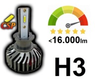Najlepsze LED H3 CSP 16.000Lm Bardzo Mocne CANBUS