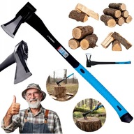 SIEKIERA UNIWERSALNA ROZŁUPUJĄCA DO ŁUPANIA DREWNA DŁUGA 2200G FIBERGLASS