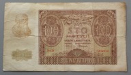 100 złotych z 1940 roku seria D , GENERALNA GUBERNIA